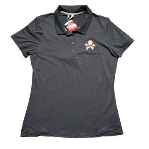 Under Armour Heatgear Fitted Golf Polo‎ Shirt MLB El Paso Chihuahuas Black NWT